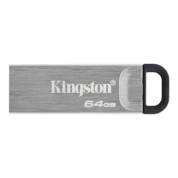 USB флеш-накопичувач Kingston DT Kyson 64GB USB 3.2 Silver - Зображення 2