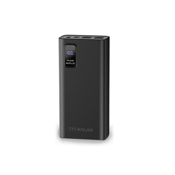 Повербанк Titanum 728S 22.5W 30000mAh Black - Зображення 5