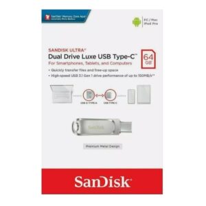 USB флеш-накопичувач SanDisk 64Gb Ultra Dual Luxe Type-C