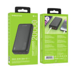 Повербанк BOROFONE BJ38A POWER 22.5W+PD20W 20000mAh Black