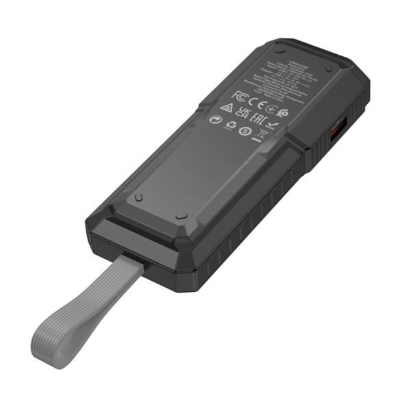 Повербанк BOROFONE BJ54 Graceful 22.5W+PD20W 10000mAh Black - Зображення 3