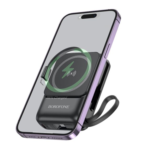 Повербанк BOROFONE BJ59 REFINED 22.5W+PD20W 10000mAh Black - Зображення 4