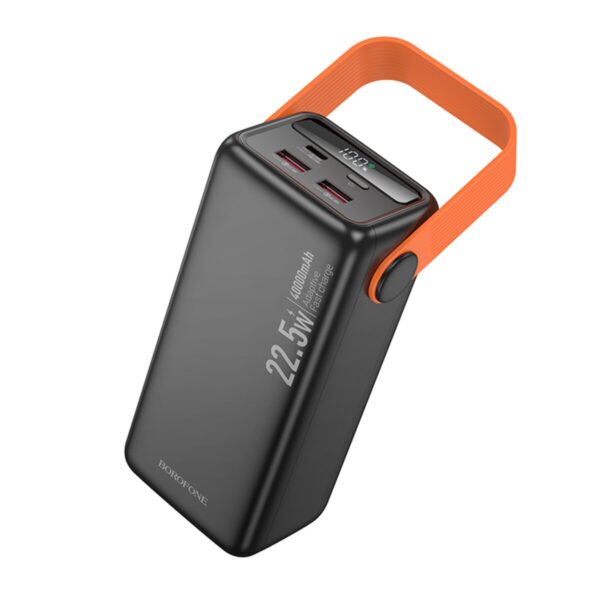 Повербанк BOROFONE BJ66 MAGNIFICO 22.5W+PD20W 40000mAh Black - Зображення 2