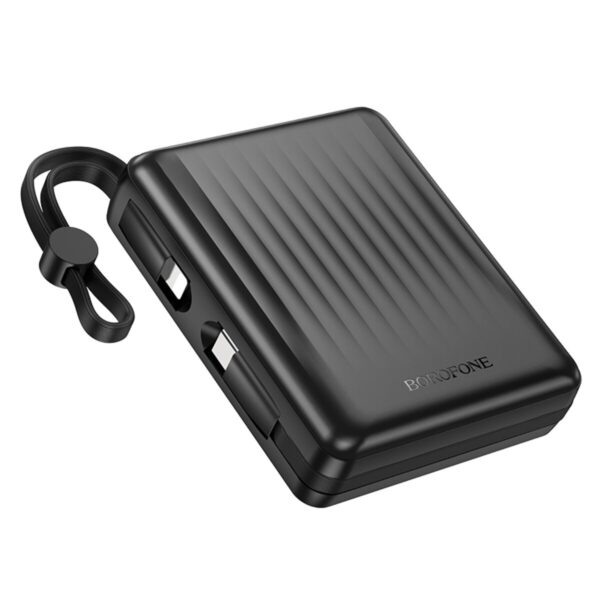 Повербанк BOROFONE BJ70A VIGOROUS 22.5W+PD20W 15000mAh Black - Зображення 2