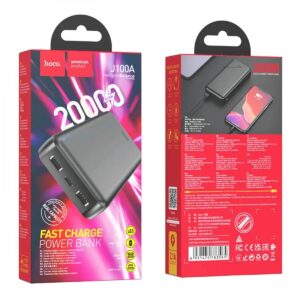 Повербанк HOCO J100A HIGH-RANKING 20000mAh Black