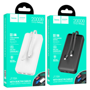 Повербанк HOCO J118A SPEED ENERGY 20000mAh Black