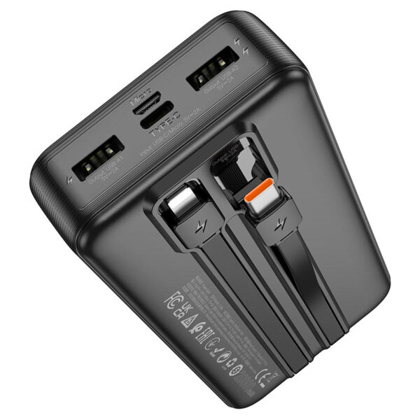 Повербанк HOCO J118A SPEED ENERGY 20000mAh Black - Зображення 3