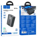 Повербанк HOCO Q3 PRO 22.5W+PD20W 10000mAh Black
