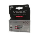 Акумулятори Videx HR03 AAA 800mAh BLISTER 2шт