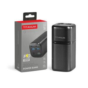 Повербанк Titanum WP33 PD70W 20000mAh Black