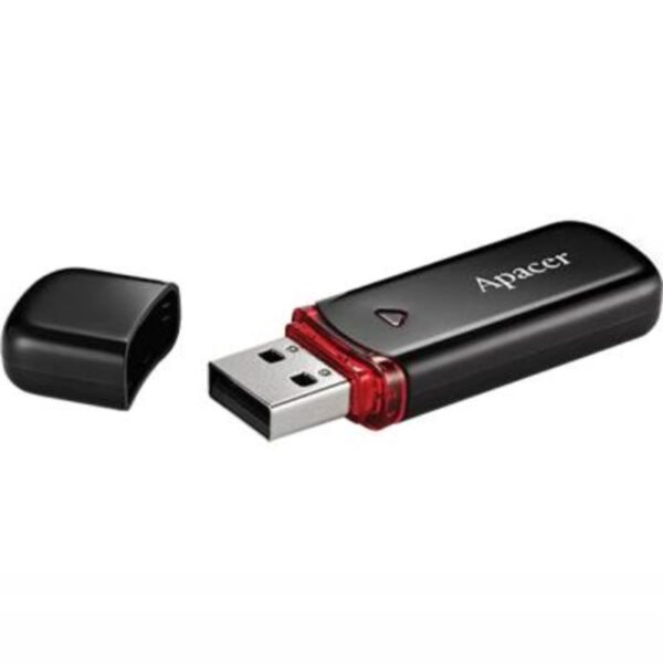 USB флеш-накопичувач Apacer AH333 32GB USB 2.0 Black - Зображення 3