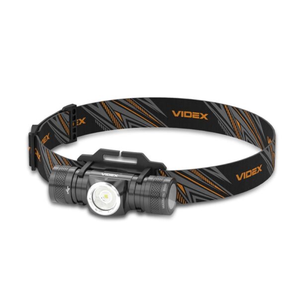 Налобний світлодіодний ліхтарик Videx VLF-H065A 1200Lm 5000K - Зображення 6