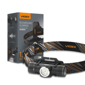 Налобний світлодіодний ліхтарик Videx VLF-H065A 1200Lm 5000K