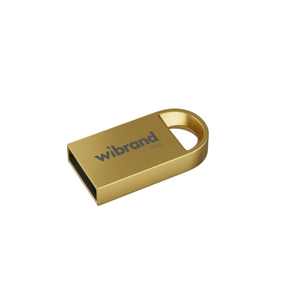 Флеш-накопичувач Wibrand USB 2.0 Lynx 16Gb Gold - Зображення 2