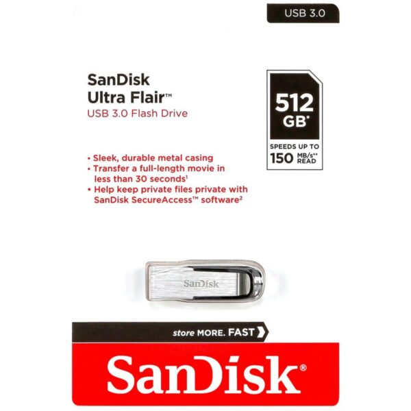 USB флеш-накопичувач SanDisk 128Gb Ultra Flair USB 3.0