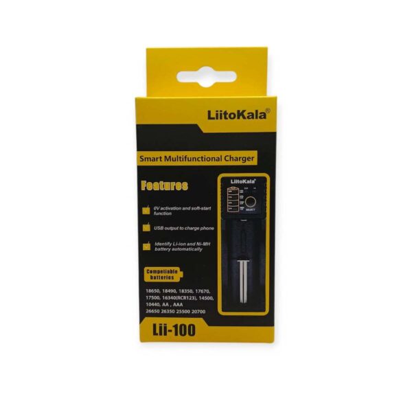 Універсальний зарядний пристрій LiitoKala Lii-100 + PowerBank