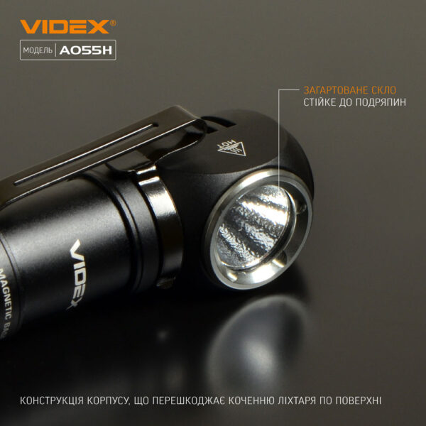 Налобний світлодіодний ліхтарик Videx VLF-A055H 600Lm 5700K - Зображення 5