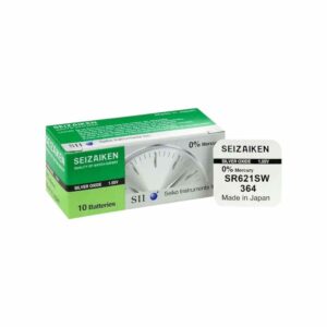 Батарейки Seizaiken 364 (SR621SW) Silver Oxide BLISTER 10шт