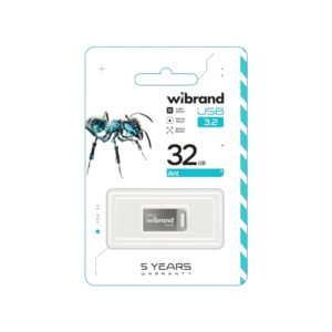 Флеш-накопичувач Wibrand USB 3.2 Gen1 Ant 32GB Silver