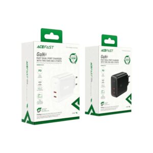 Мережевий зарядний пристрій ACEFAST A29 PD50W charger White