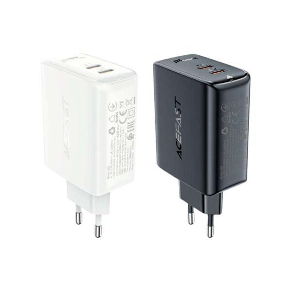 Мережевий зарядний пристрій ACEFAST A29 PD50W GaN charger Black - Зображення 4