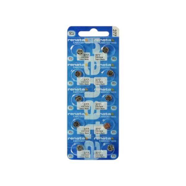 Батарейки Renata G4 (377/SR626SW) Silver BLISTER 10шт