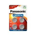 Батарейки Panasonic CR2016 Lithium BLISTER 4шт
