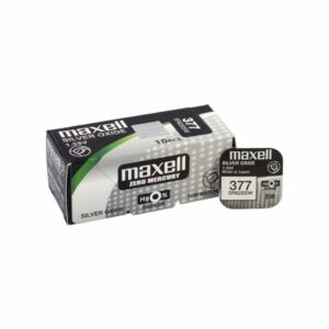 Батарейки Maxell 377 (SR626SW) Silver Oxide BLISTER 10шт