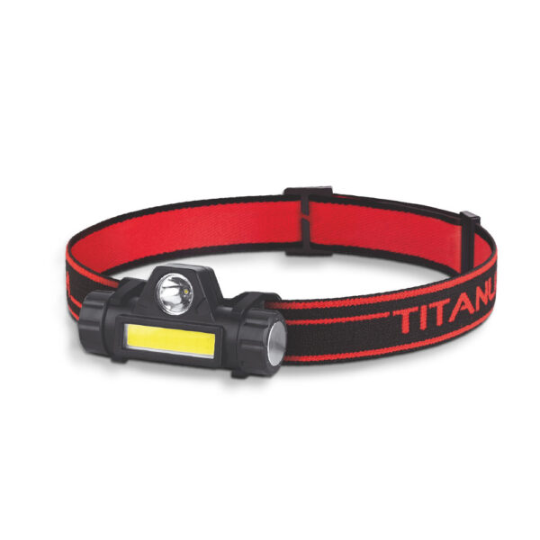 Налобний світлодіодний ліхтарик TITANUM TLF-H04 200Lm 6500K - Зображення 2
