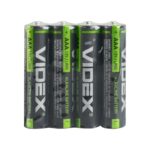 Батарейки Videx LR03 (AAA) Alkaline SHRINK 4шт