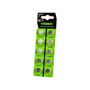 Батарейки Videx AG13 (LR44) BLISTER 10шт