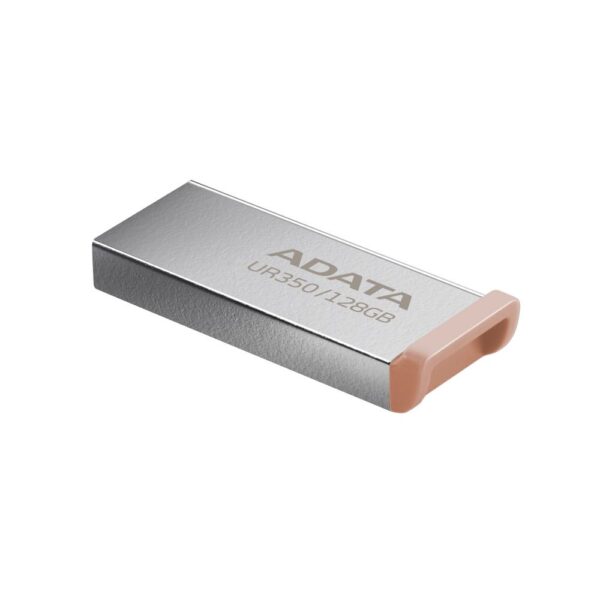 Флеш-накопичувач ADATA UR350 128Gb Silver/Beige - Зображення 5